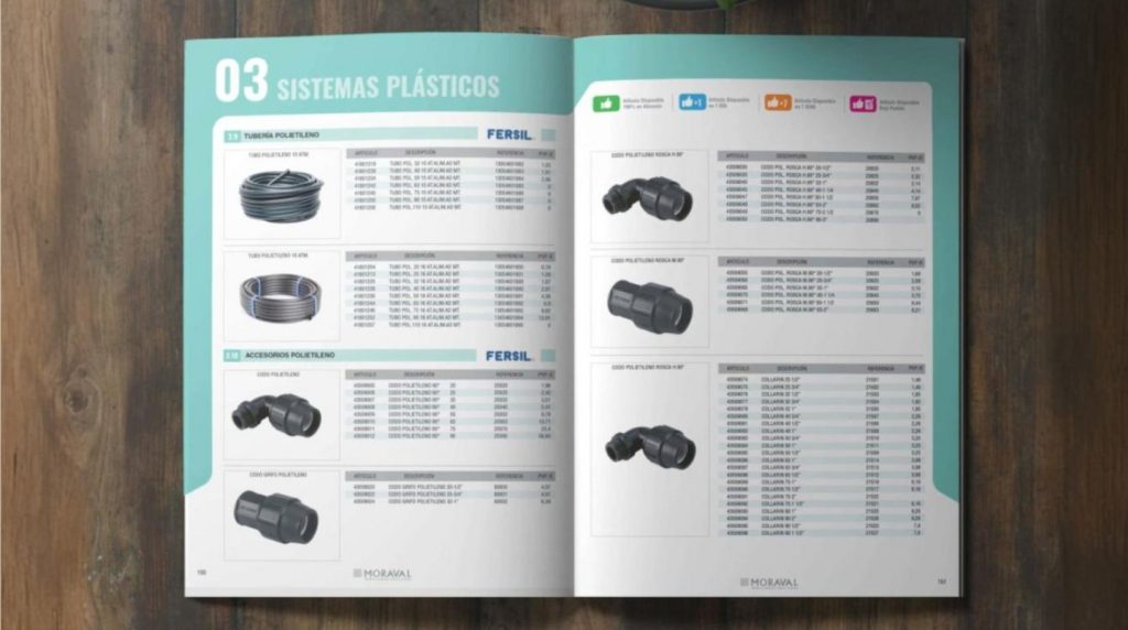 Catálogo fontanería