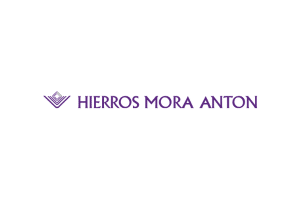 Logotipo Hierros Mora Antón